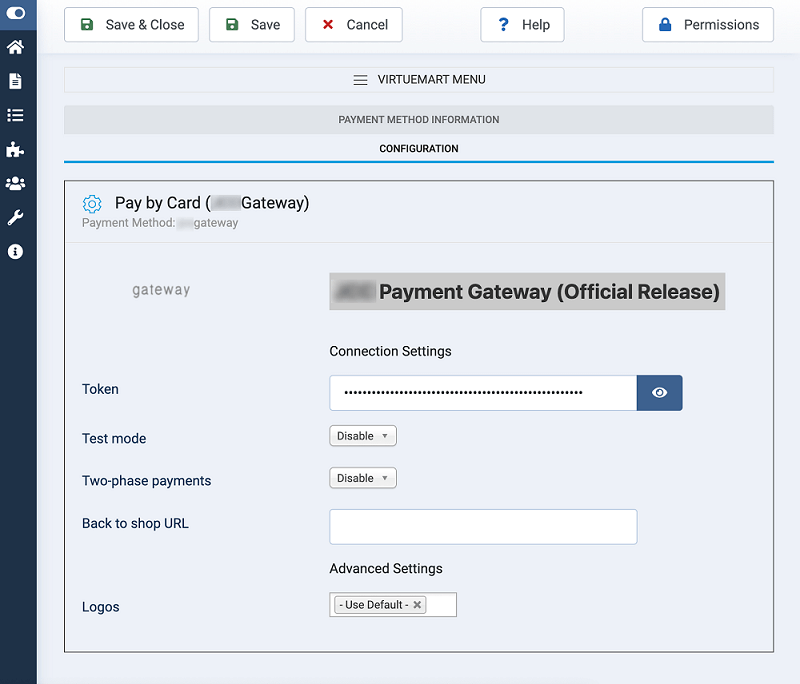 Create payment method